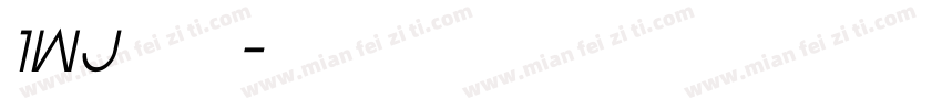 1WJ 维京号字体转换